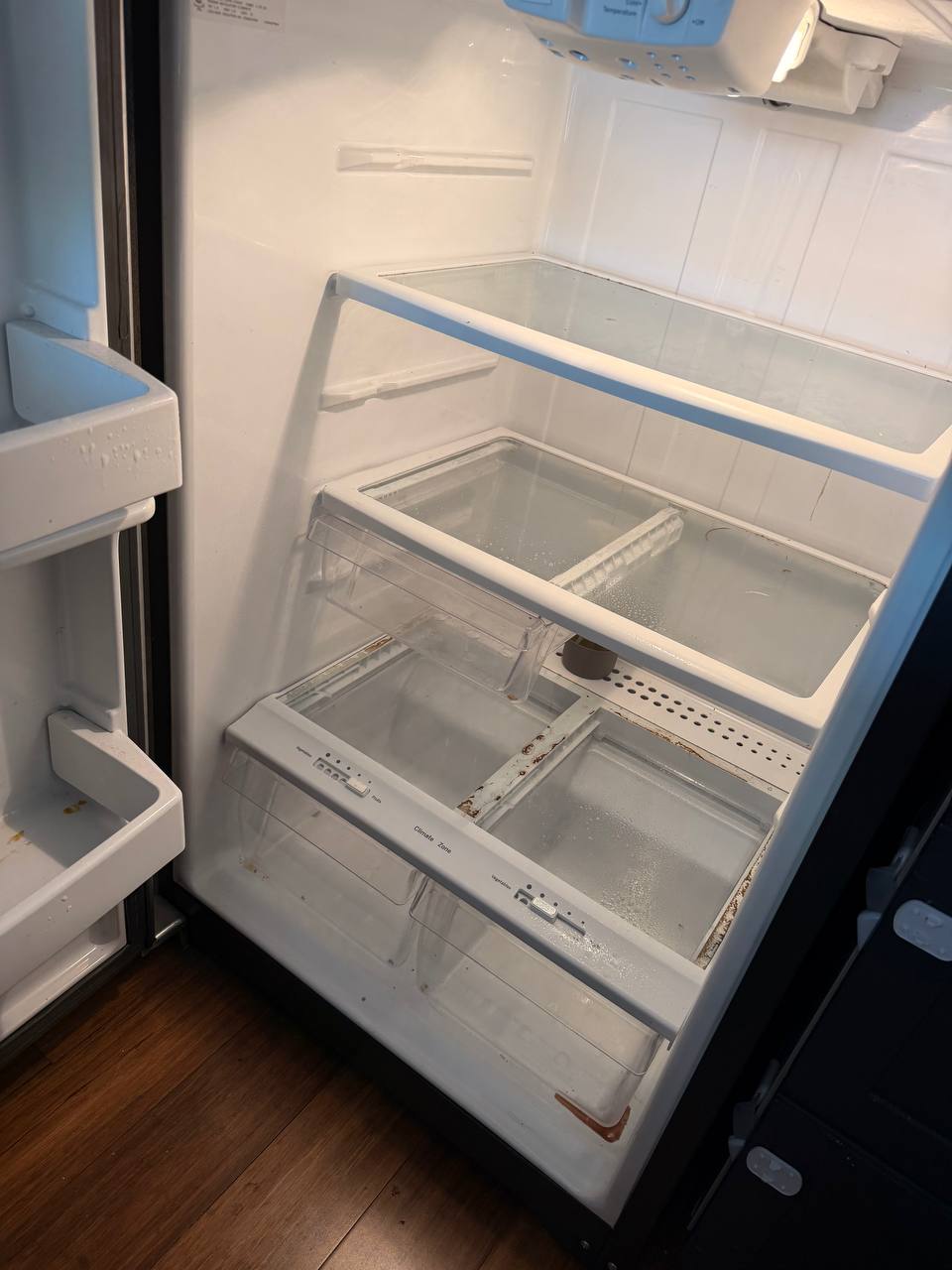 Refrigerator Reset — before