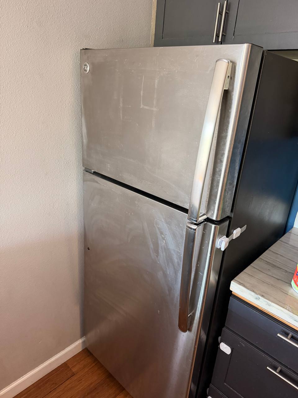 Refrigerator Detail — before