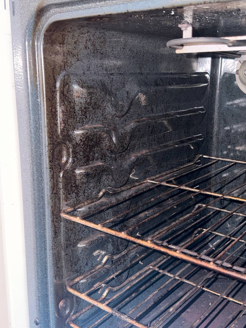 Stove Deep Clean — before